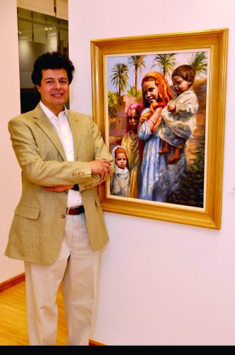 طبيب بريشة فنان